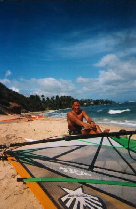 Rigging at Diamond head